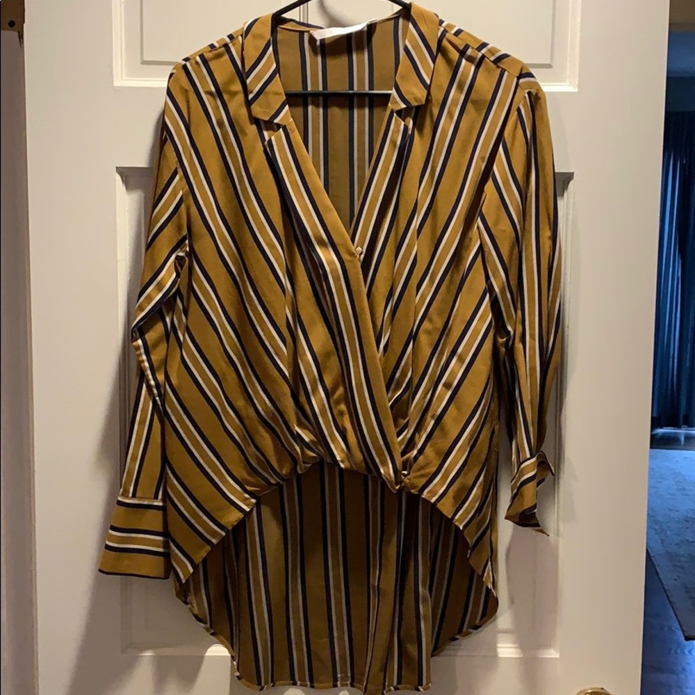 Zara High Low Top